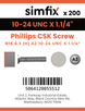 Simfix product label - 965UA21024032-T