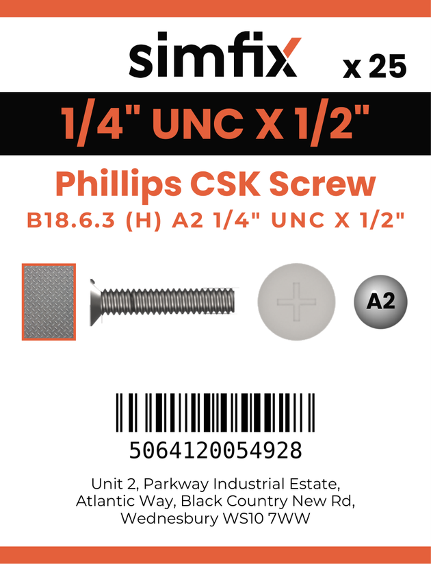 Simfix product label - 965UA214013-D