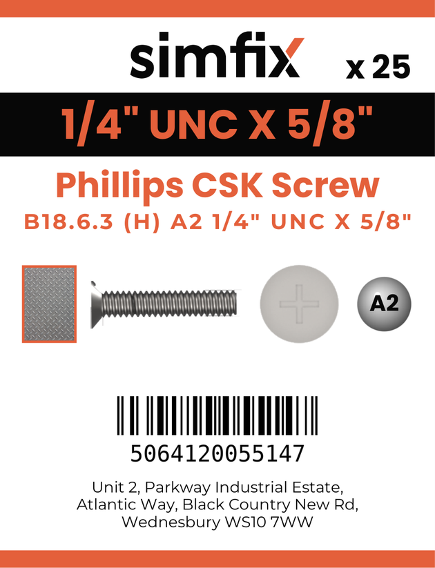 Simfix product label - 965UA214016-D