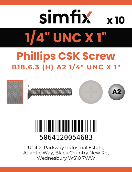 Simfix product label - 965UA214025-D
