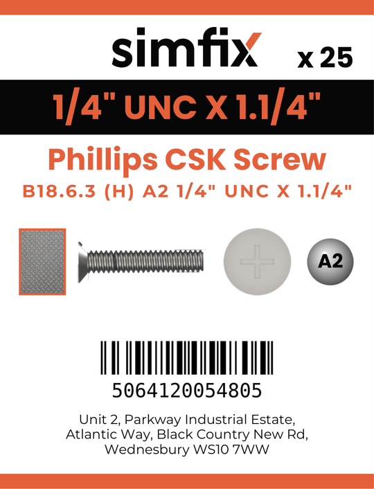 Simfix product label - 965UA214032-D