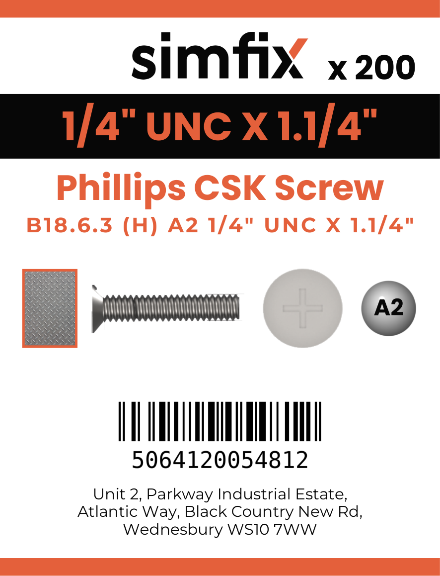 Simfix product label - 965UA214032-T