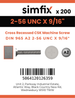 Simfix product label - 965UA22560014-T