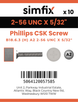 Simfix product label - 965UA2256004-D
