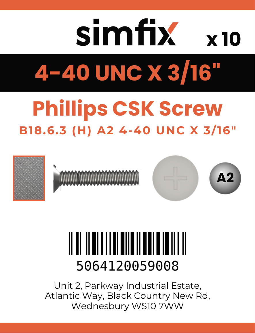 Simfix product label - 965UA2440005-D