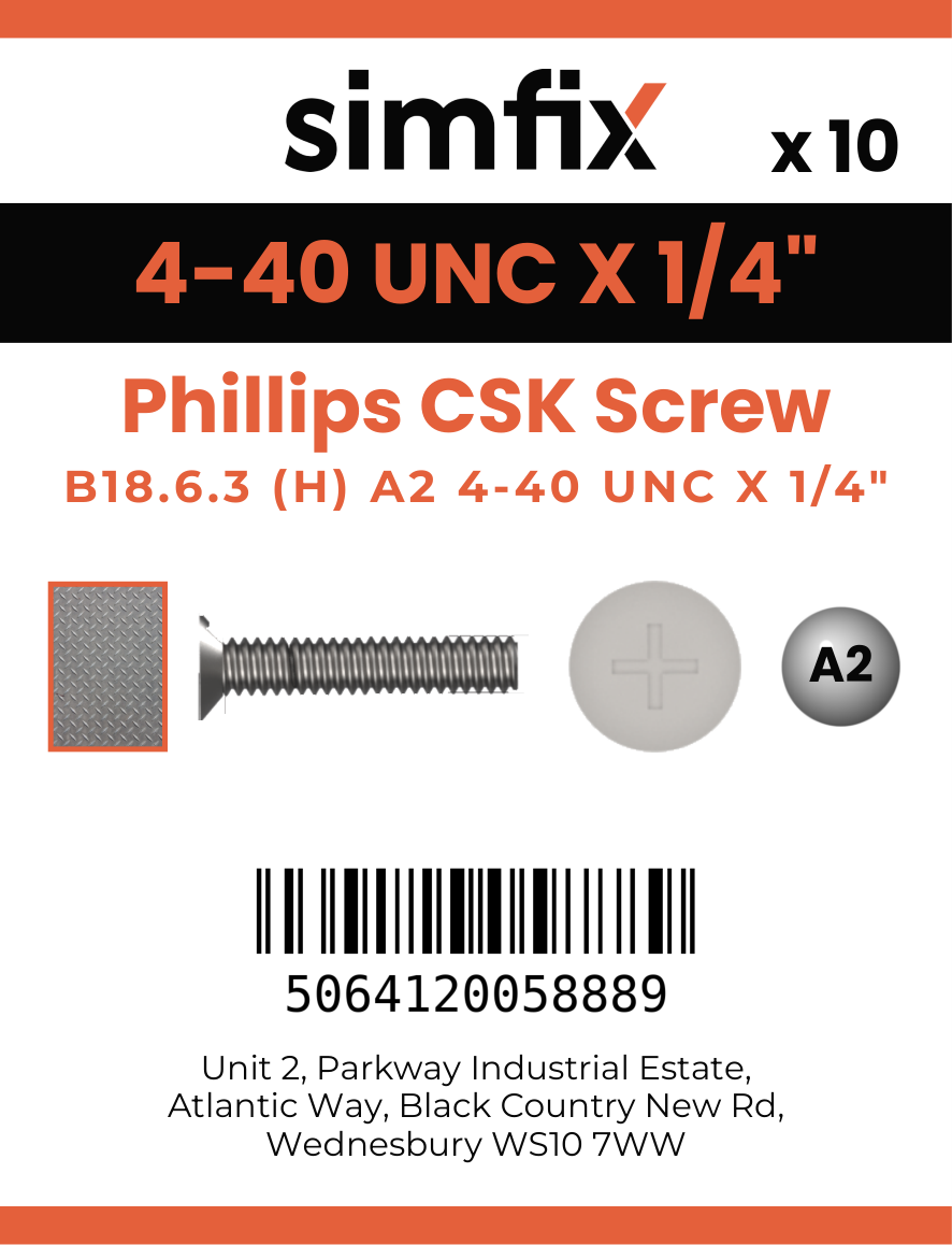 Simfix product label - 965UA2440006-D