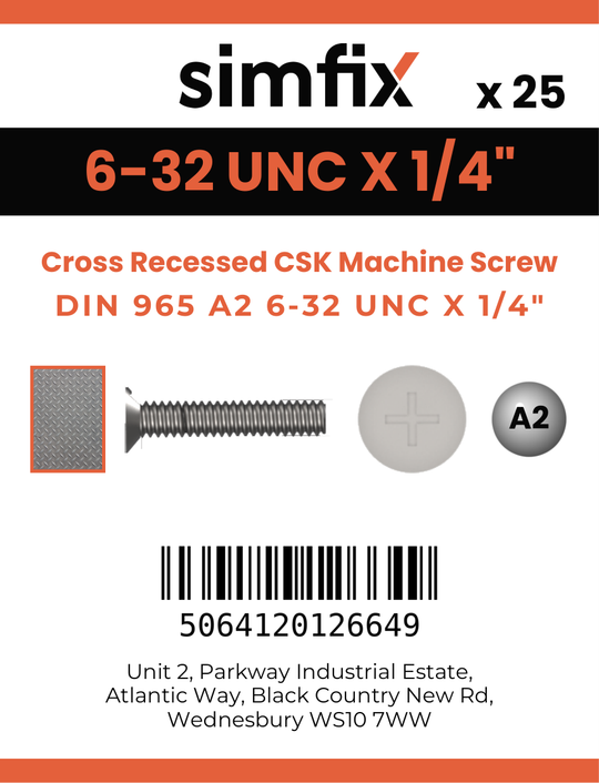 Simfix product label - 965UA2632006-D
