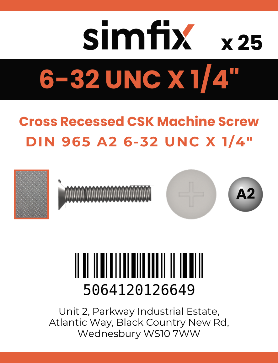 Simfix product label - 965UA2632006-D