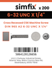 Simfix product label - 965UA2632006-T