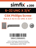 Simfix product label - 965UA2632019-T