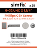 Simfix product label - 965UA2632032-D
