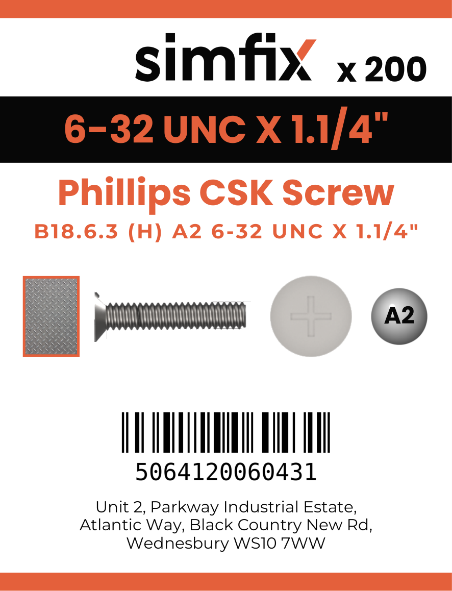 Simfix product label - 965UA2632032-T