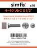 Simfix product label - 965UA2N04013-D