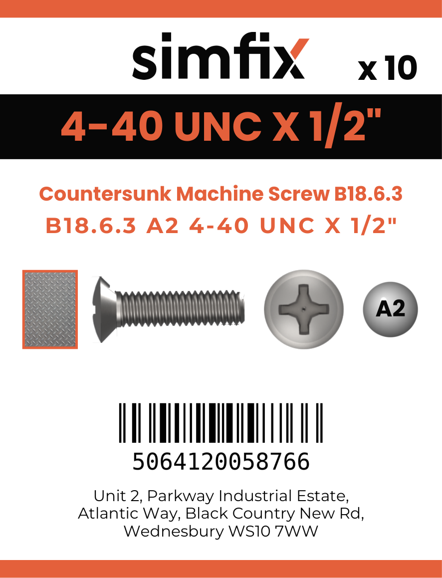 Simfix product label - 965UA2N04013-D