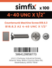 Simfix product label - 965UA2N04013-T
