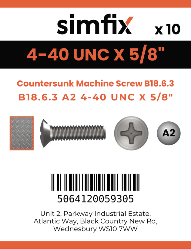 Simfix product label - 965UA2N04016-D