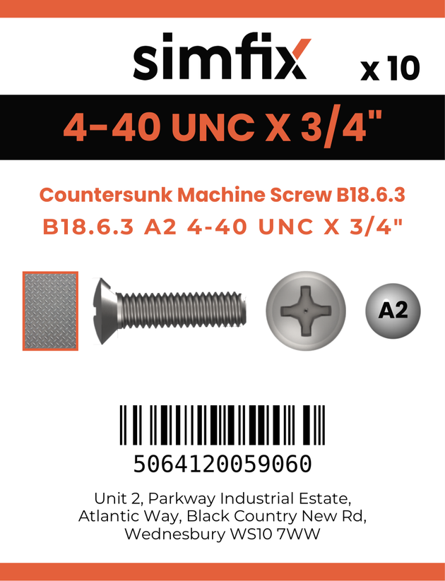 Simfix product label - 965UA2N04019-D