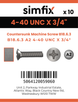 Simfix product label - 965UA2N04019-D