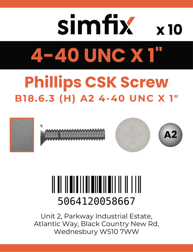 Simfix product label - 965UA2N04025-D