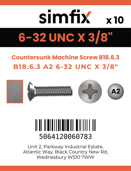 Simfix product label - 965UA2N06010-D