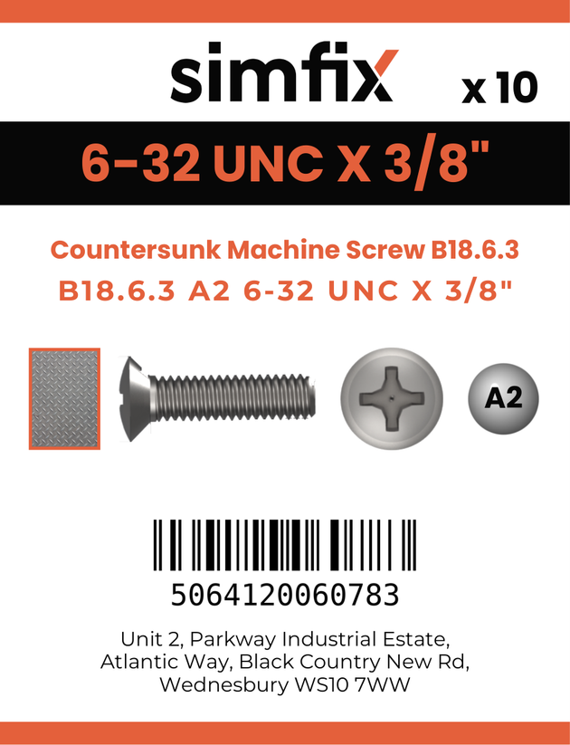 Simfix product label - 965UA2N06010-D
