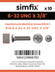 Simfix product label - 965UA2N06010-D