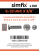 Simfix product label - 965UA2N06010-T