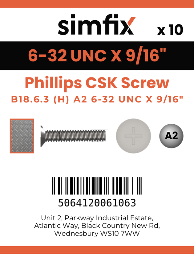 Simfix product label - 965UA2N06014-D