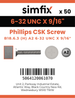Simfix product label - 965UA2N06014-T