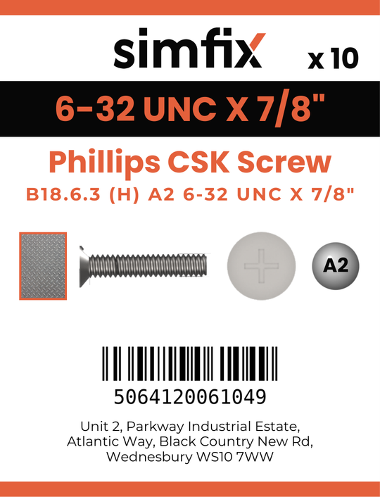 Simfix product label - 965UA2N06022-D