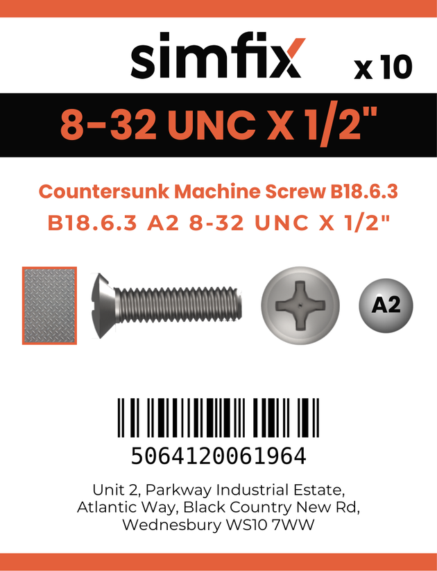 Simfix product label - 965UA2N08013-D