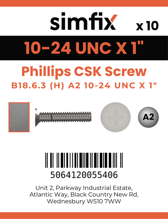 Simfix product label - 965UA2N10025-D