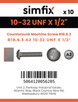 Simfix product label - 965UFA2N10013-D