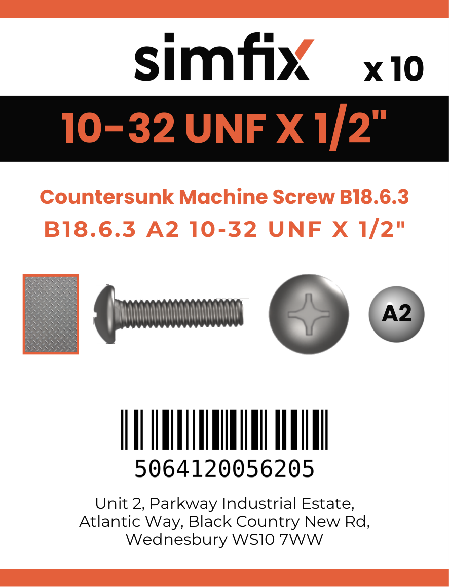 Simfix product label - 965UFA2N10013-D