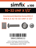 Simfix product label - 965UFA2N10013-T