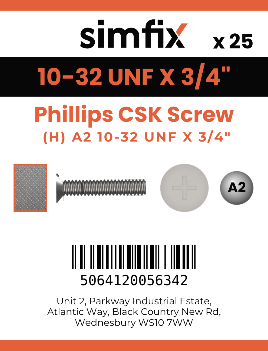 Simfix product label - 965UFA2N10019-D