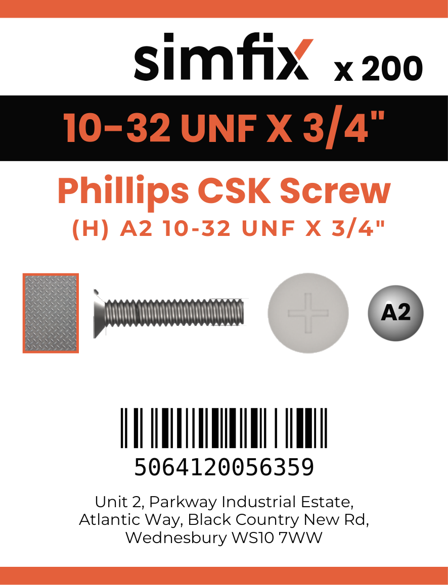 Simfix product label - 965UFA2N10019-T