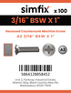 Simfix product label - 965WA2316025-T