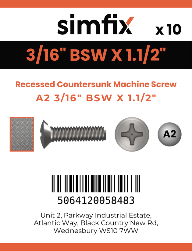 Simfix product label - 965WA2316038-D