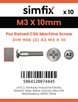 Simfix product label - 966A203010Z-D