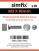 Simfix product label - 966A203016-D