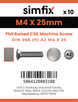 Simfix product label - 966A204025-D