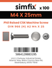 Simfix product label - 966A204025-T