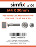 Simfix product label - 966A204030Z-T