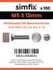 Simfix product label - 966A205012-T