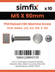 Simfix product label - 966A205090-D