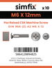 Simfix product label - 966A206012Z-D