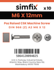 Simfix product label - 966A206012Z-D