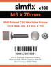 Simfix product label - 966A206070-T