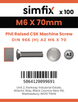 Simfix product label - 966A206070-T